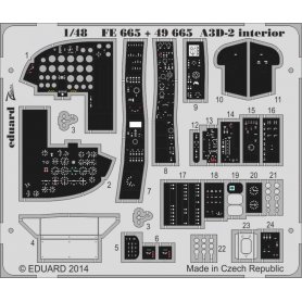 Eduard 1:48 Elementy wnętrza do A3D-2 dla Trumpeter