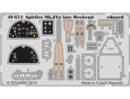 Eduard 1:48 Supermarine Spitfire MK.IXc późna wersja WEEKEND edition dla Eduard