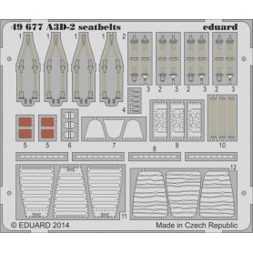 Eduard 1:48 Pasy bezpieczeństwa do A3D-2 dla Trumpeter