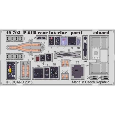 P-61B rear interior S.A. (Great Wall Hobby L4810)