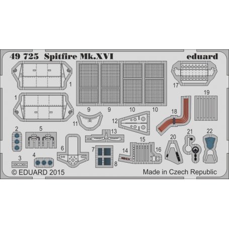 Spitfire Mk.XVI Eduard 1198