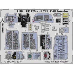 Eduard 1:48 Elementy wnętrza do F-4D dla Academy