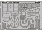 Eduard 1:48 Elementy wnętrza do Yakovlev Yak-38 dla Hobby Boss