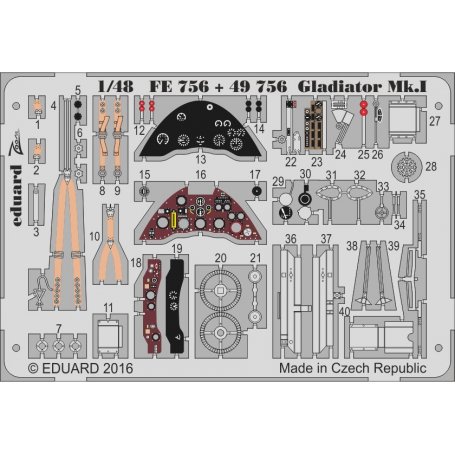 Eduard 1:48 Gladiator Mk.I MERIT 64803