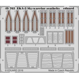 EKA-3 Skywarrior seatbelts TRUMPETER 02872