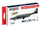 Hataka AS046 RED-LINE Paints set POLISH NAVY / AIR FORCE TS-11 