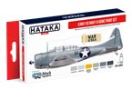 Hataka AS053 RED-LINE Paints set EARLY US NAVY AND USMC 