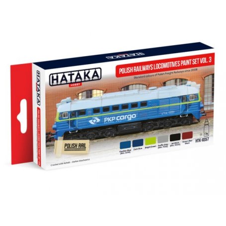 Hataka AS57 Polish Railways Loco PKP Cargo set