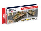 Hataka AS069 RED-LINE Paints set WWII IMPERIAL JAPANESE ARMY AFV 
