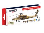 Hataka AS071 RED-LINE Paints set ISRAELI AIR FORCE - MODERN ROTORS 