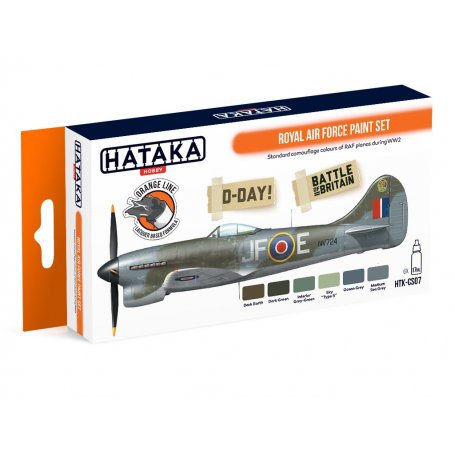 Hataka HTKCS07 Royal Air Force paint set