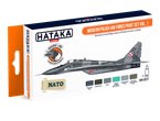 Hataka CS017 ORANGE-LINE Zestaw farb MODERN POLISH AIR FORCE
