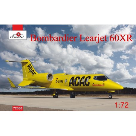 Amodel 1:72 72360 Learjet 60XR ADAC