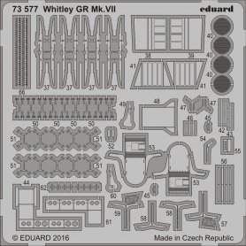 Eduard 1:72 Whitley GR Mk.VII dla Airfix A09009