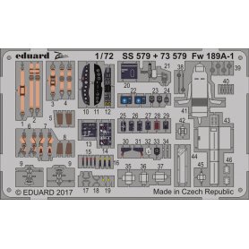 Eduard 1:72 Focke Wulf Fw-189 A-1 dla ICM