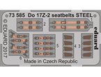 Eduard 1:72 Seatbelts for Dornier Do-17 Z-2 / ICM / STEEL 