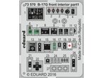 Eduard 1:72 Elementy wnętrza przodu do Boeing B-17G dla Airfix