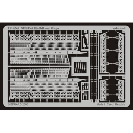 SB2C-4 landing flaps ACADEMY