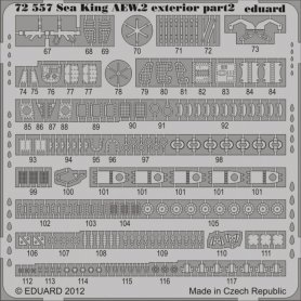 Sea King AEW.2 exterior CYBER HOBBY