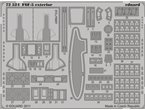 Eduard 1:72 Elementy zewnętrzne do Grumman F6F-5 dla Eduard