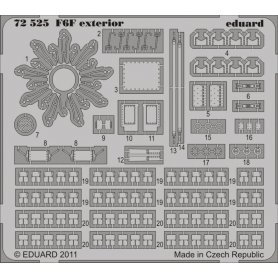 F6F exterior CYBER HOBBY