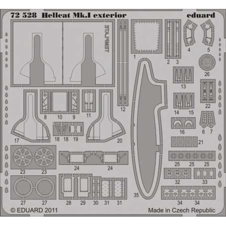 Hellcat Mk.I exterior EDUARD