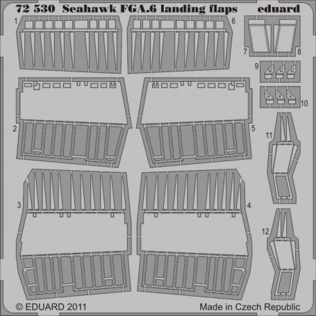 Seahawk FGA.6 landing flaps HOBBY BOSS