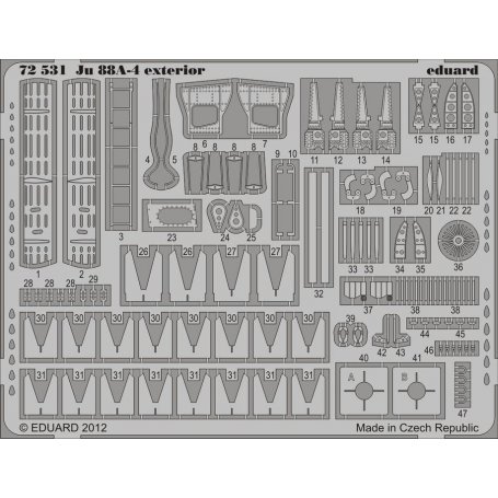 Ju 88A-4 exterior REVELL