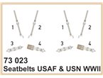 Eduard 1:72 Seatbelts for USAAF / US Navy WWII / SUPERFABRIC