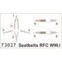 Seatbelts RFC WWI SUPER FABRIC