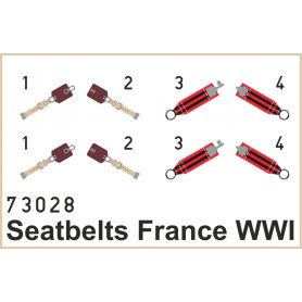 Seatbelts France WWI SUPER FABRIC