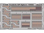 Eduard 1:72 Pasy bezpieczeństwa do myśliwców IJN / STEEL