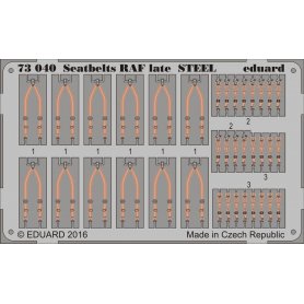 Seatbelts RAF late STEEL