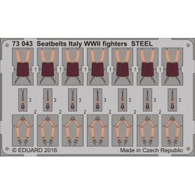 Seatbelts Italy WWII fighters STEEL