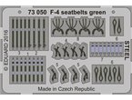 Eduard 1:72 Green seatbelts for F-4 / STEEL