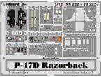 Eduard 1:72 Republic P-47D-20 RAZORBACK / Tamiya