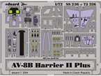 Eduard 1:72 AV-8B Harrier II Plus dla Hasegawa