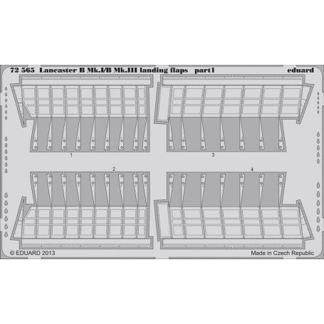 Lancaster B Mk.I/BMk.III landing flaps AIRFIX