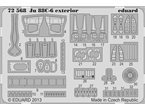 Eduard 1:72 Elementy zewnętrzne do Junker Ju-88 C-6 dla Revell