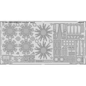 Eduard 1:72 Elementy zewnętrzne do PBM-5 / PBM-5A dla Minicraft