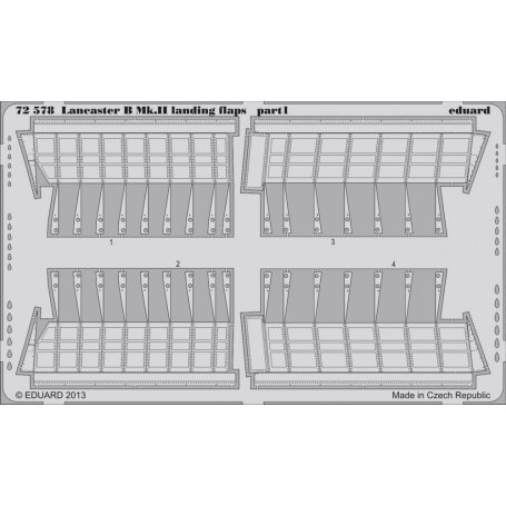 Lancaster B Mk.II landing flaps AIRFIX
