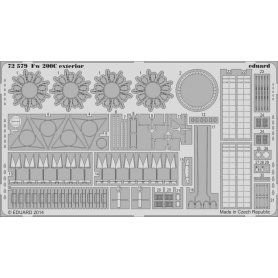 Eduard 1:72 Elementy zewnętrzne do Focke Wulf Fw-200C dla Trumpeter