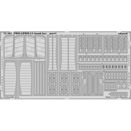 PBM-5/PBM-5A bomb bay Minicraft