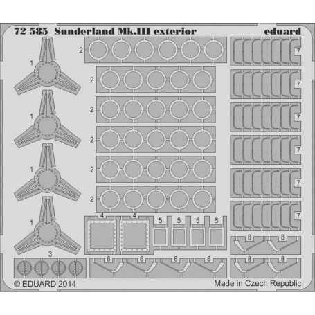 Sunderland Mk.III exterior Italeri