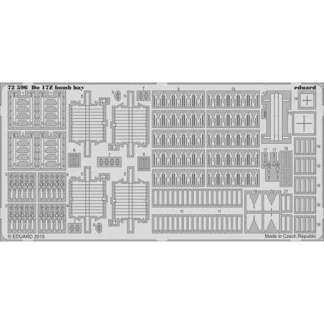 Do 17Z bomb bay Airfix 05010