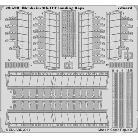 Blenheim Mk.IV F landing flaps Airfix 04017