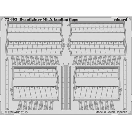 Beaufighter Mk.X landing flaps Airfix A04019