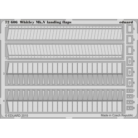 Whitley Mk.V landing flaps Airfix A08016