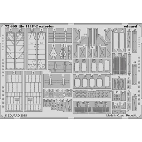 He 111P-2 exterior Airfix A06014