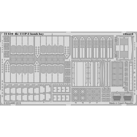 He 111P-2 bomb bay Airfix A06014